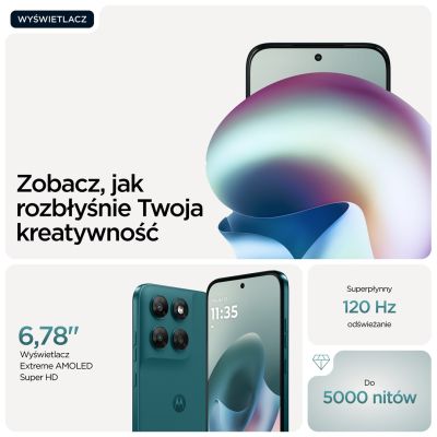 7. Motorola moto g77 17,3 cm (6.8") Hybrid Dual SIM Android 16.0 5G USB Type-C 8 GB 256 GB 5200 mAh Zielony