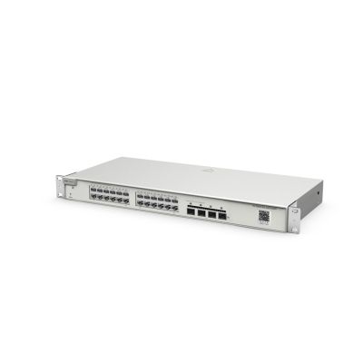3. Zarządzalny Switch Reyee | L3 | 24 porty 1Gbit + 4 porty Uplink SFP 1Gbit | Rack