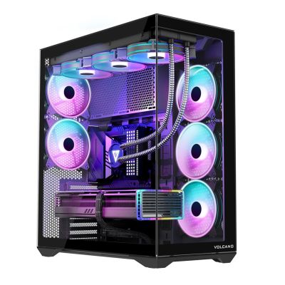 9. MODECOM OBUDOWA VOLCANO SPACE XL FULL TOWER NF CZARNA