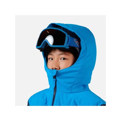 6. Kurtka narciarska dziecięca ROSSIGNOL Boy Siz Quilted Jkt granatowa