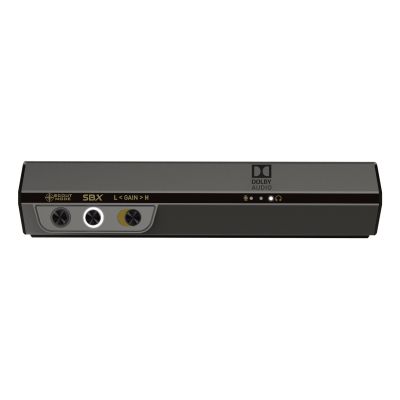 4. Creative Labs Sound BlasterX G6 2.0 kan. USB