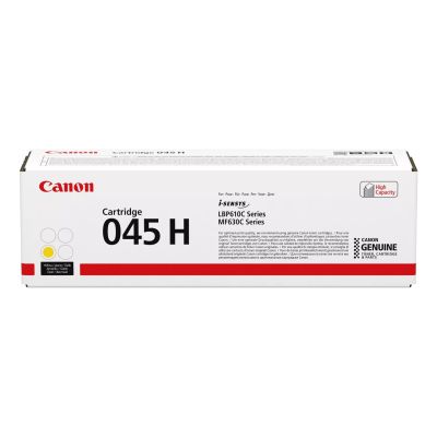 Canon 045 H kaseta z tonerem 1 szt. Oryginalny Żółty