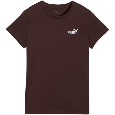 2. Koszulka damska Puma ESS Small No.1 Logo Tee(s) ciemnobrązowa 682373 33
