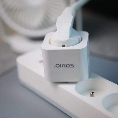 12. SAVIO INTELIGENTNE GNIAZDKO WI-FI, 16A, TIMER, POMIAR ZUŻYCIA ENERGII, AS-01