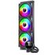 8. GameMax ICEBURG 360 DIGITAL BK system chłodzenia komputerów Procesor Chłodnica cieczy all-in-one 12 cm Czarny 1 szt.