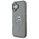 2. Etui Karl Lagerfeld IML Metal Karl&Choupette Head MagSafe na iPhone 16 Plus - czarne