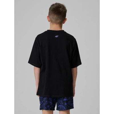 2. T-shirt bawełniany chłopięcy 4F 4FJRSS26TTSHM3907-20S
