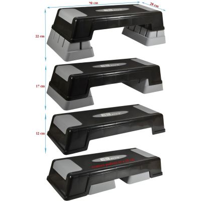 5. STEP DO AEROBICU 70X28CM 3 STOPNIOWA REGULACJA ENERO FIT