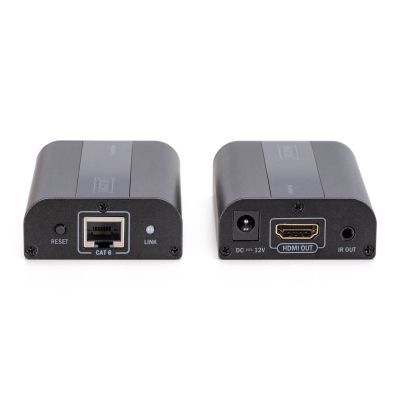 11. DIGITUS PRZEDŁUŻACZ (EXTENDER) HDMI 30M/60M PO SKRĘTCE CAT.6 4K2K 30HZ/60HZ UHD HDCP 2.2 IR AUDIO (ZESTAW) DS-55204