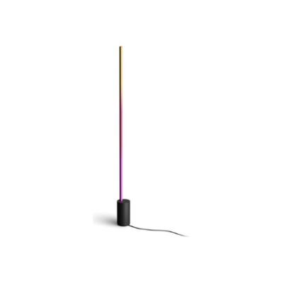11. Lampa podłogowa Philips Hue Gradient Signe w kolorze czarnym