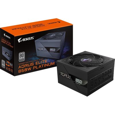 4. Zasilacz Gigabyte Aorus Elite Platinum ATX 3.1 850W
