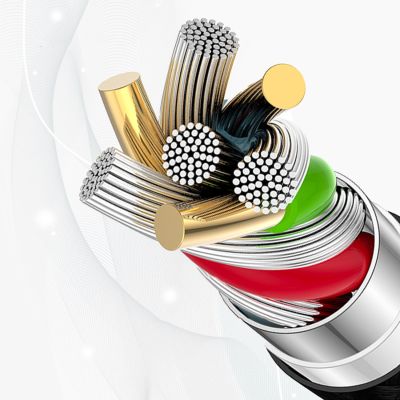 7. Kabel Dudao L9C Max 240W PD USB-C - USB-C 1,2m - biały