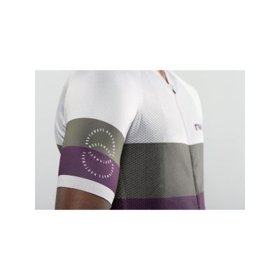 6. Koszulka rowerowa NORTHWAVE Blade Air Jersey Short Sleeve jasny szary/fioletowy