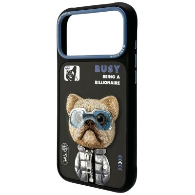 4. Etui Nimmy Cool&Cute 2.0 nag na iPhone 17 Pro Max - czarne