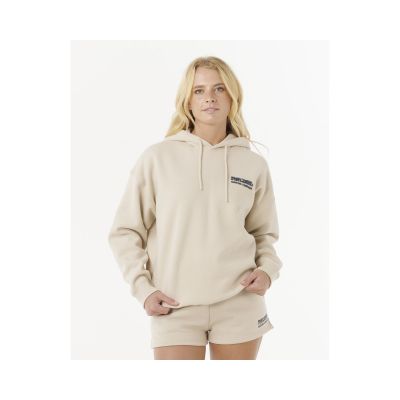 Bluza RIP CURL Surf Puff Heritage Hood beżowa