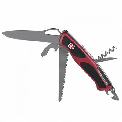 6. Scyzoryk Victorinox RangerGrip 79, 12 f, 130mm, czerwono-czarny