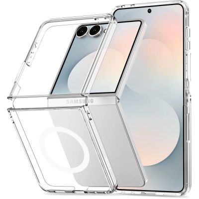 Etui Tech-Protect FlexAir Hybrid MagSafe na Samsung Galaxy Z Flip 8 - przezroczyste