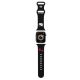 Pasek Hello Kitty Silicone Kitty Head na Apple Watch 38/40/41mm - czarny