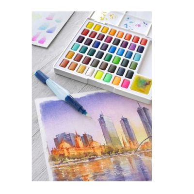 3. Faber-Castell 169748 farba wodna Wielo Paleta 48 szt.
