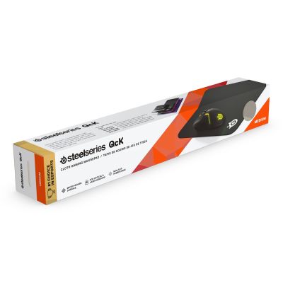 5. Steelseries podkładka pod mysz QcK + 450x400x2mm (tkanina czarna)