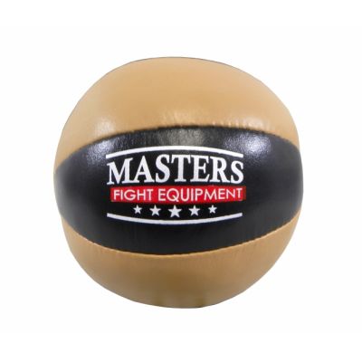 2. Piłka lekarska skóra naturalna MASTERS PL-NATURAL 5 kg