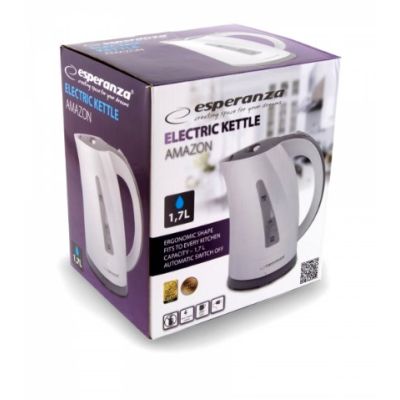 4. ESPERANZA CZAJNIK ELEKTRYCZNY AMAZON 1.7 L EKK022