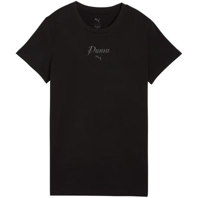2. Koszulka damska Puma ESS Script Tee czarna 691760 01