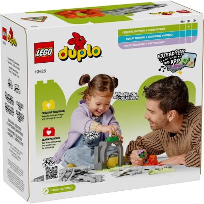2. LEGO DUPLO TOWN 10425 Tunel i tory kolejowe - zestaw rozszerzający