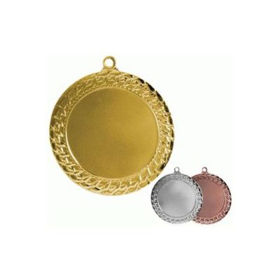 5. Medal złoty ogólny z miejscem na emblemat 50 mm - medal stalowy