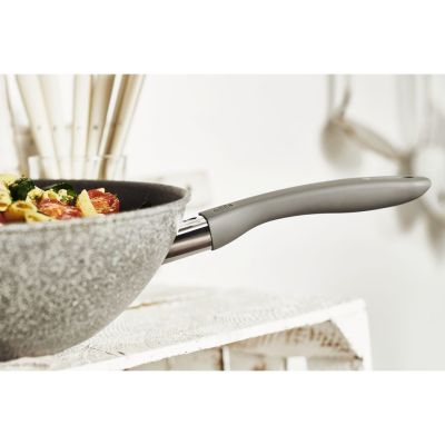 3. Patelnia BALLARINI Murano Wok granitowa 30 cm 75002-937-0