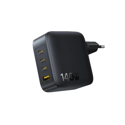 2. Ładowarka sieciowa Baseus EnerFill FH11 GaN 140W 3xUSB-C + 1xUSB-A - czarna