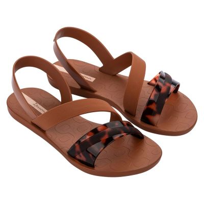 Ipanema buty sandały damskie Vibrant Sandal Fem modne wygodne brązowe