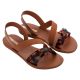 Ipanema buty sandały damskie Vibrant Sandal Fem modne wygodne brązowe