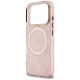 6. Etui Guess IML Peony Dot MagSafe na iPhone 17 Pro - różowe