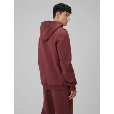 2. Bluza dresowa regular z kapturem męska 4F 4FRSS26TSWSM2793-60S