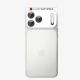 2. Szkło hartowane na aparat Spigen Optik Pro XL GLAS.TR EZ FIT na iPhone 18 Pro Max - srebrne