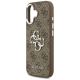 6. Etui Guess 4G Big 4G Classic Logo na iPhone 17 - brązowo-srebrne