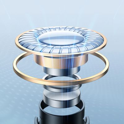 8. Bezprzewodowe słuchawki douszne Joyroom Funpods (JR-FB2) - niebieskie