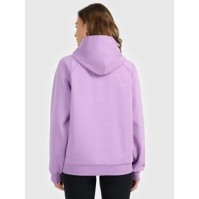 2. Bluza dresowa nierozpinana z kapturem damska 4F 4FRAW25TSWSF2775-52S