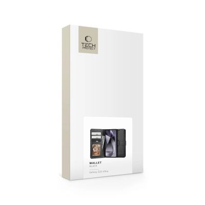 5. Etui Tech-Protect Wallet na Samsung Galaxy S25 Ultra - czarne