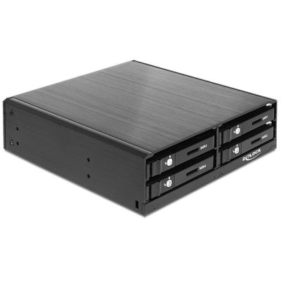3. Kieszeń Delock 5.25" Mobile Rack dla 4 x 2.5” SATA HDD / SSD