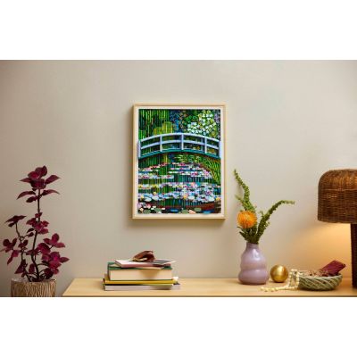 7. LEGO Art 31220 - Claude Monet: Most nad stawem z liliami wodnymi