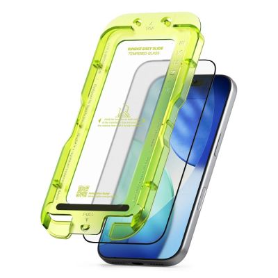 2. Szkło hartowane Ringke Easy Slide 2-pack na iPhone 17 Pro - czarne