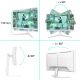 3. Philips Evnia 3000 24M2N3201P/00 monitor komputerowy 60,5 cm (23.8") 1920 x 1080 px Full HD LCD Biały