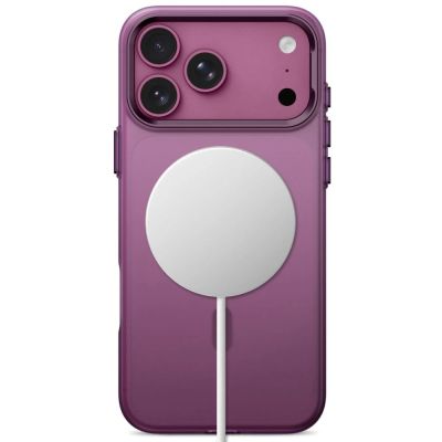4. Etui Tech-Protect MagZero MagSafe na iPhone 17 Pro / 18 Pro - burgundowe matowe
