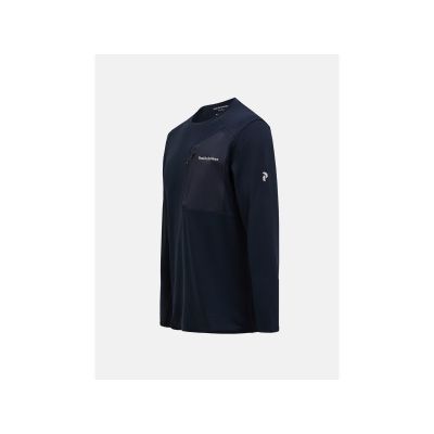 2. Bluza męska PEAK PERFORMANCE M Freelight Polartec Grid Crew kolor czarny