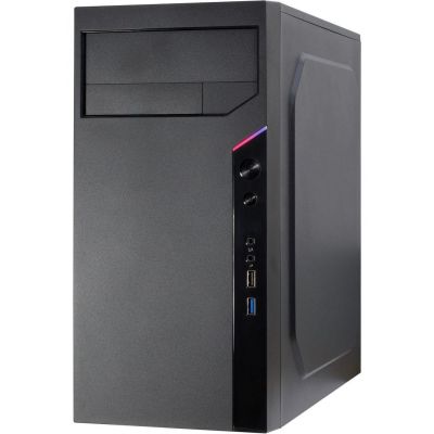 3. Inter-Tech IT-6505 Retro Micro Tower Czarny