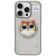 Etui Nimmy Glasses Cool Cat MagSafe na iPhone 16 Pro - szare