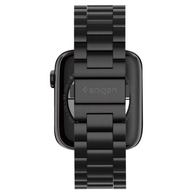 9. Pasek Spigen Modern Fit Band na Apple Watch 4 / 5 / 6 / 7 / 8 / SE / Ultra (42/44/45/49 mm) - czarny