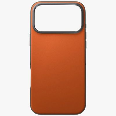 5. Etui UNIQ Lyden DS do iPhone 17 Pro Max Magclick Charging - pomarańczowo-szary
